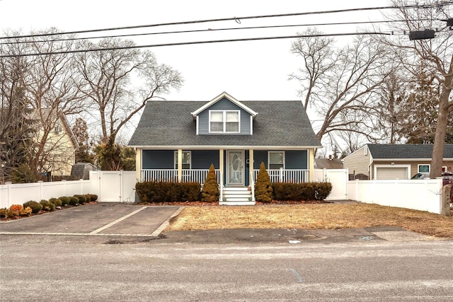 29 Oak St, Islip, NY 11751 - view of front of property featuring a porch and a gate