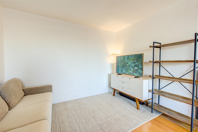 interior space featuring hardwood / wood-style floors