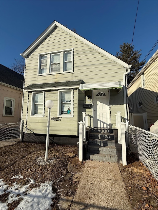 view of front of house