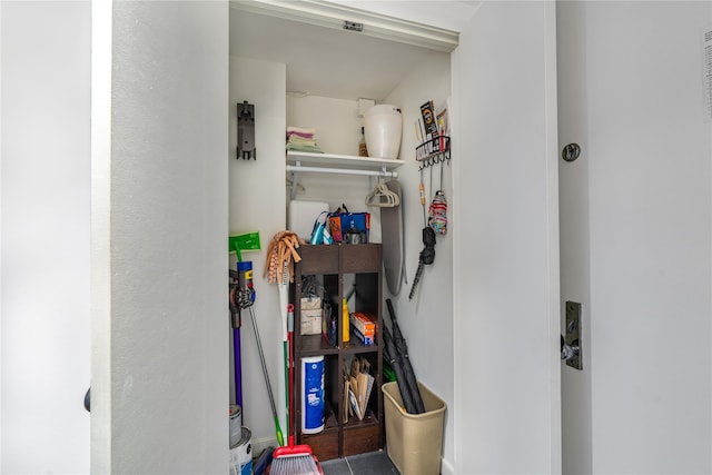 view of pantry