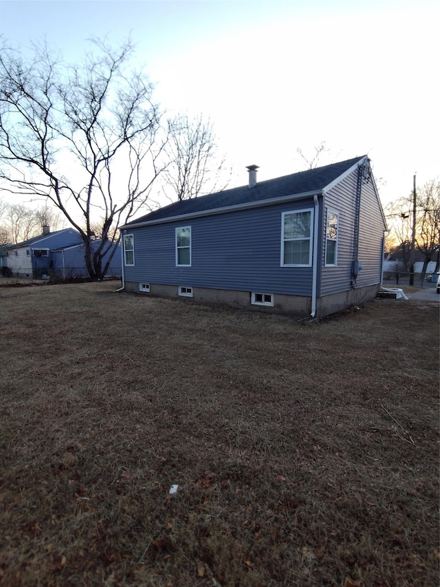 view of rear view of house