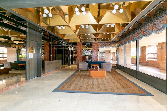 view of building lobby