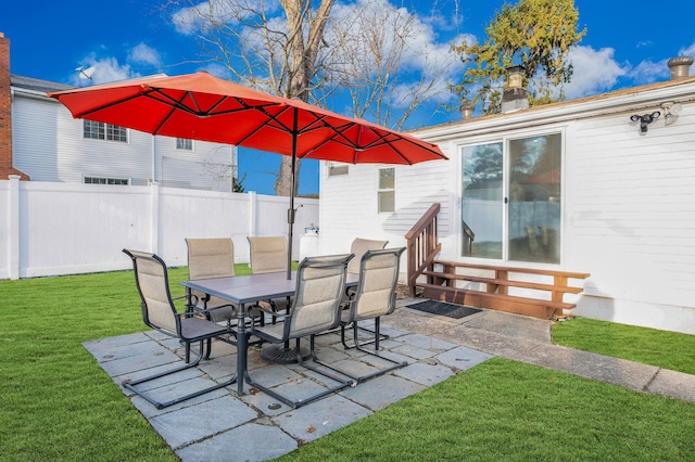 view of patio