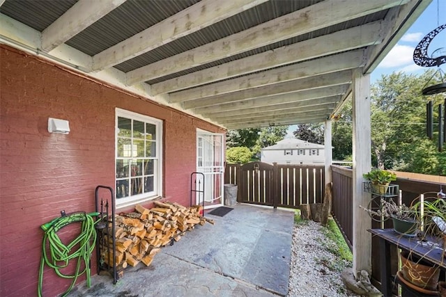 view of patio / terrace