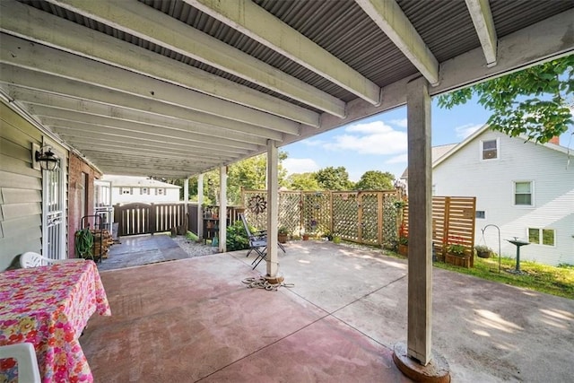 view of patio / terrace