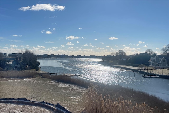 property view of water