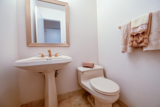 bathroom with toilet