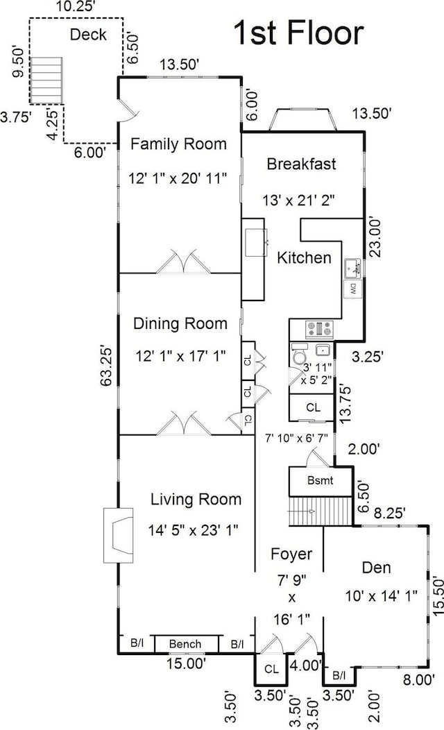 109 Argyll Ave, New Rochelle, NY 10804 - view of floor plan / room layout