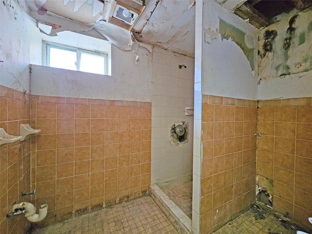 129-06 131st St, South Ozone Park, NY 11420 - bathroom with a walk in shower