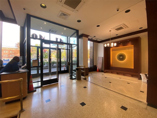 view of lobby