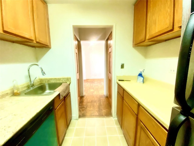 kitchen with dishwasher and sink