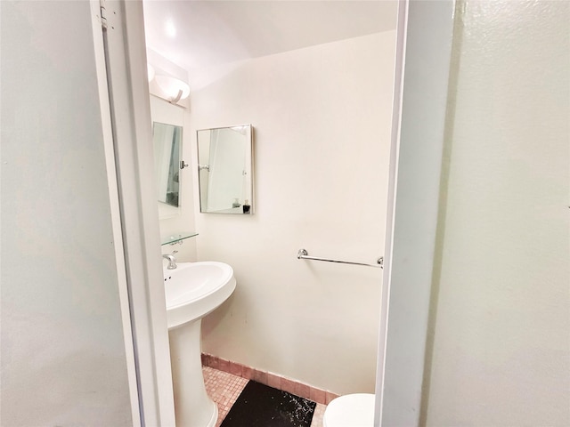 bathroom with toilet