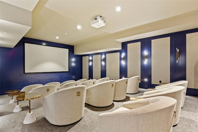 view of cinema room