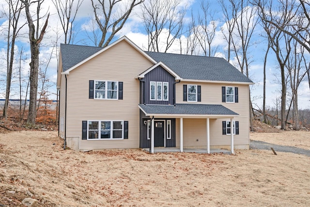 view of front property with a patio area