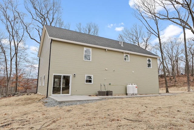 rear view of property with a patio