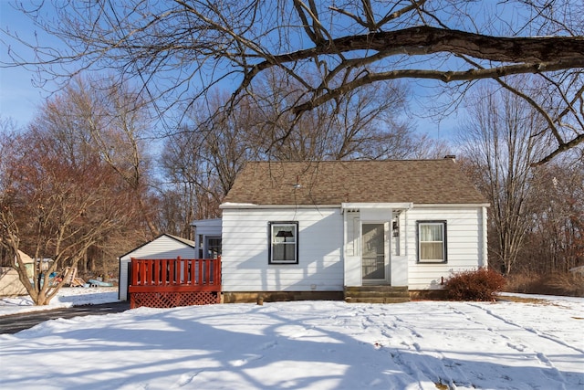 view of front of house