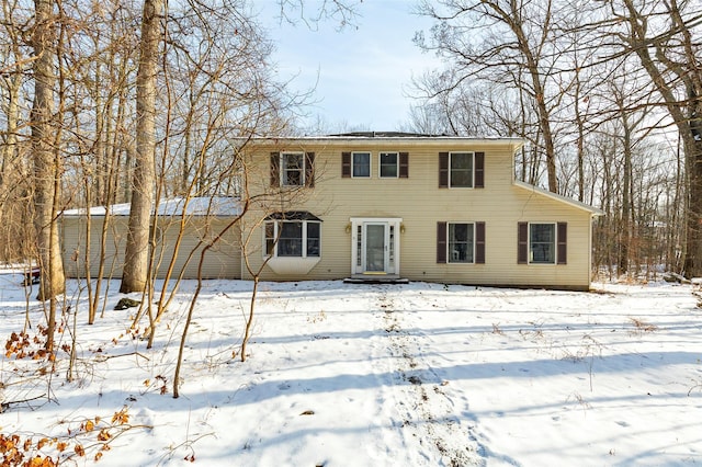 view of colonial house