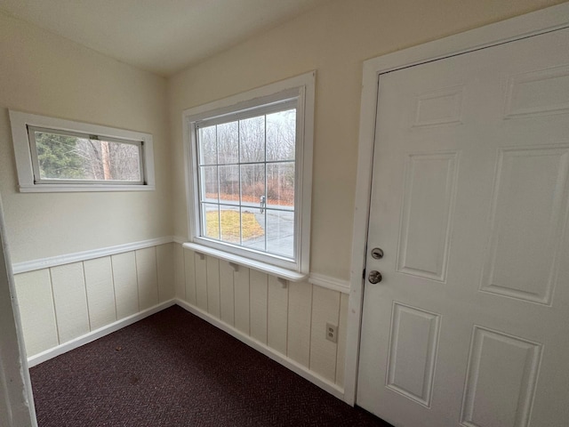 view of doorway to outside