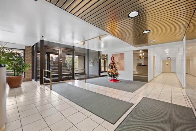 view of community lobby