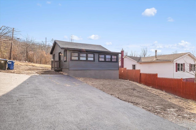 view of front of house