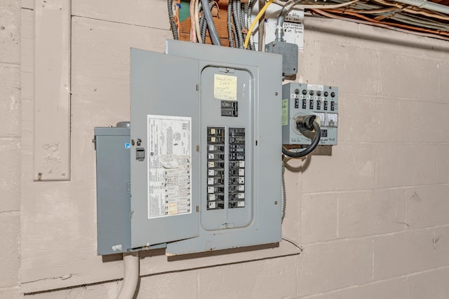 utilities with electric panel