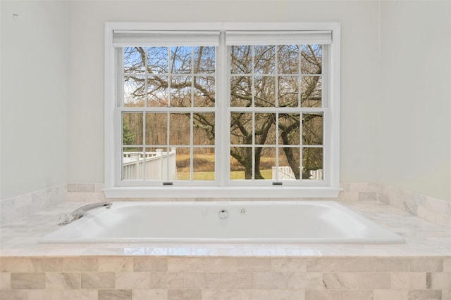 bathroom featuring plenty of natural light