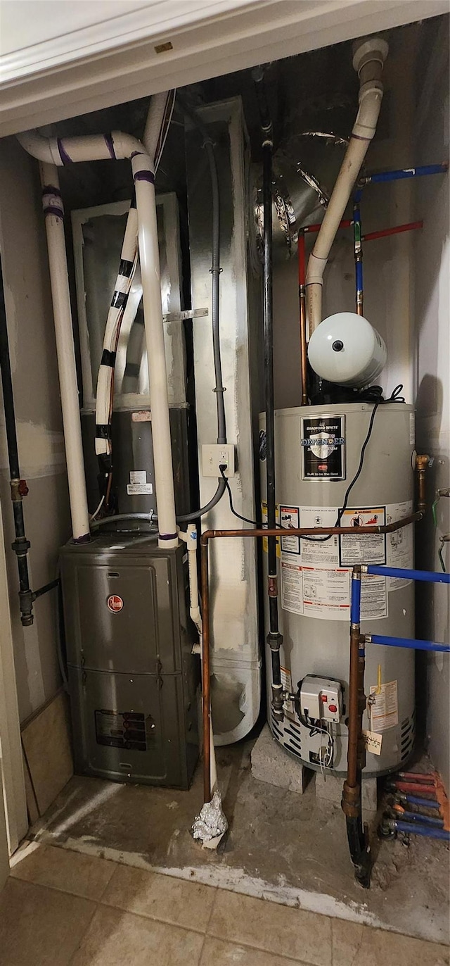 utilities with water heater