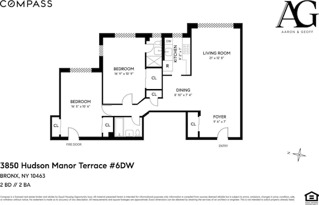 3850 Hudson Manor Ter Unit 6Dw, Bronx, NY 10463 - photo 9