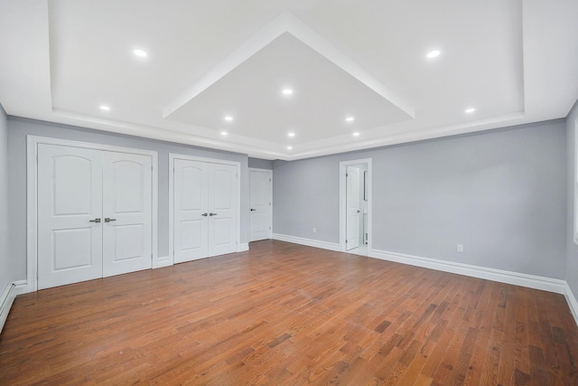 interior space with wood-type flooring