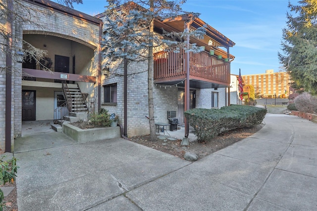 view of rear view of house