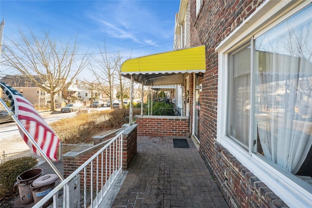 view of home's exterior with central AC unit