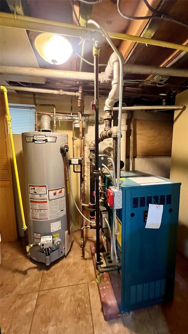 utilities with gas water heater