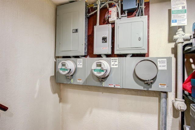 utilities with electric panel