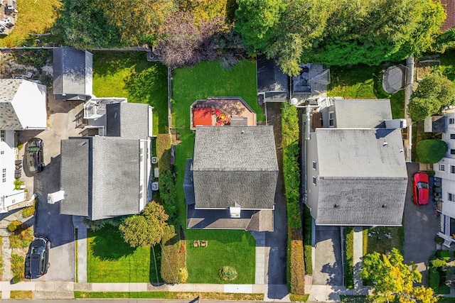 bird's eye view featuring a residential view