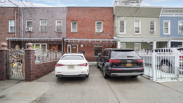 2354 Waterbury Ave, Bronx, NY 10462 - multi unit property with brick siding, a gate, and cooling unit