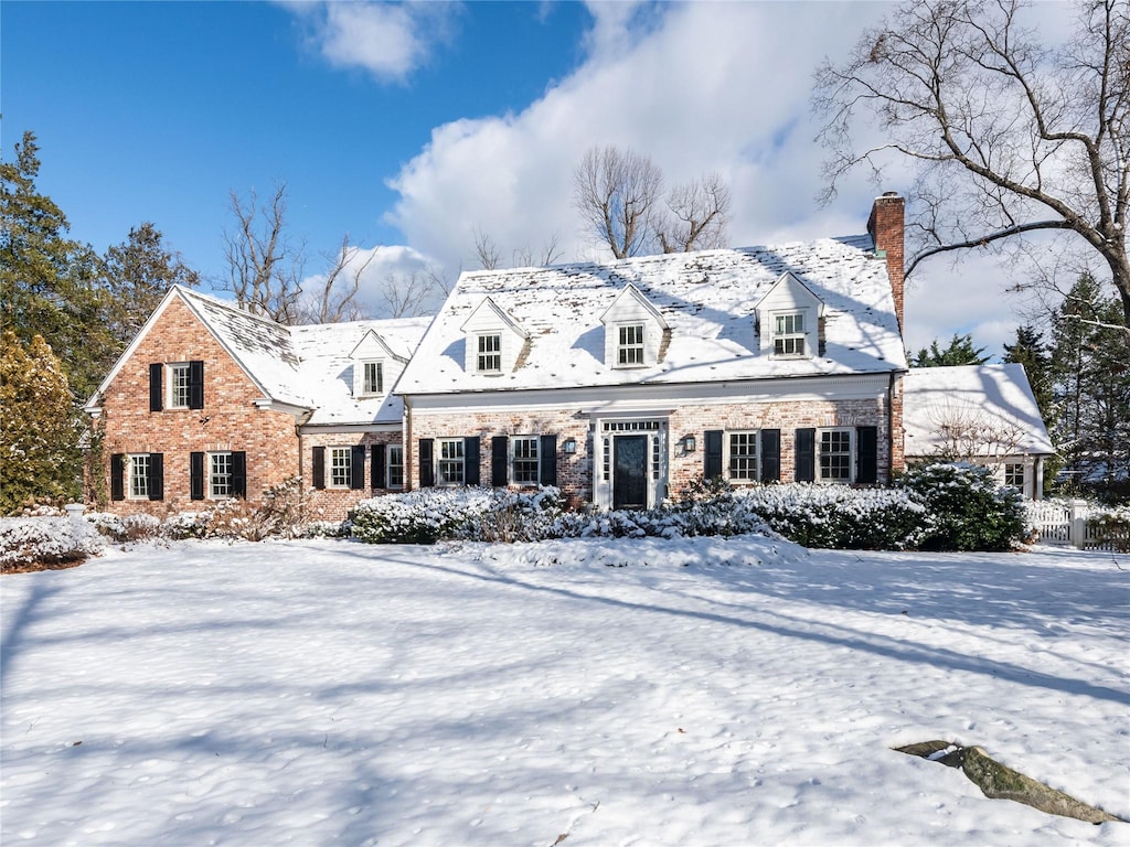 view of cape cod-style house