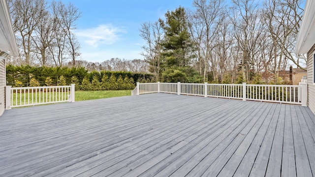 view of deck