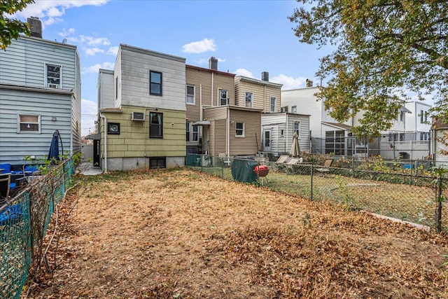 view of rear view of property