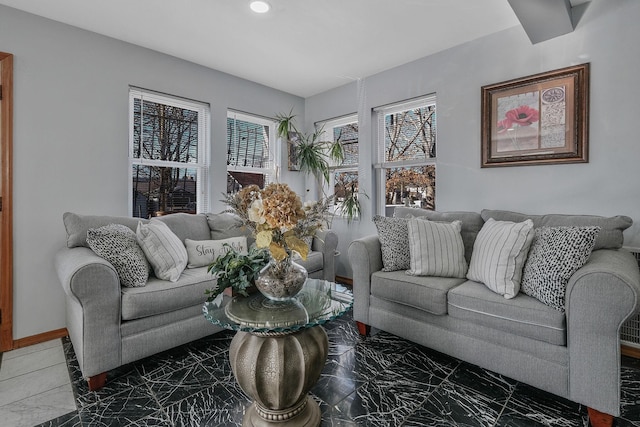 view of living room