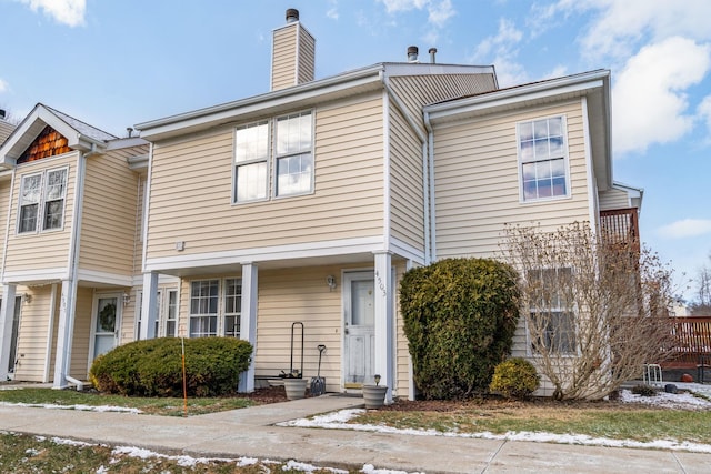 view of townhome / multi-family property