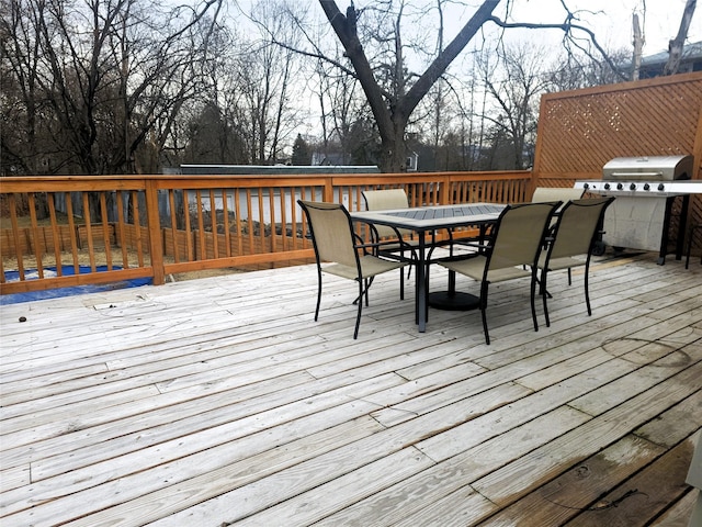 view of deck