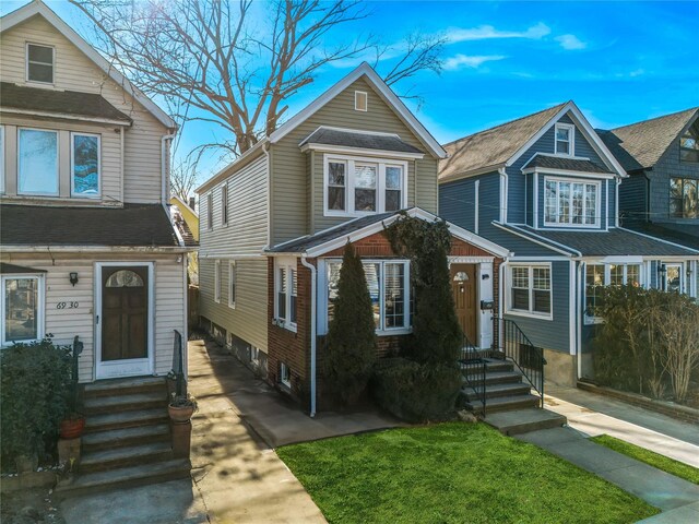 69-26 Nansen St, Forest Hills, NY 11375 - view of front of house with entry steps