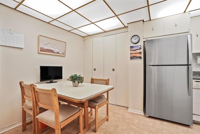 view of dining room