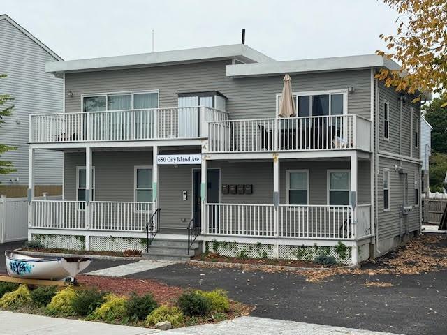 view of front of home with a porch