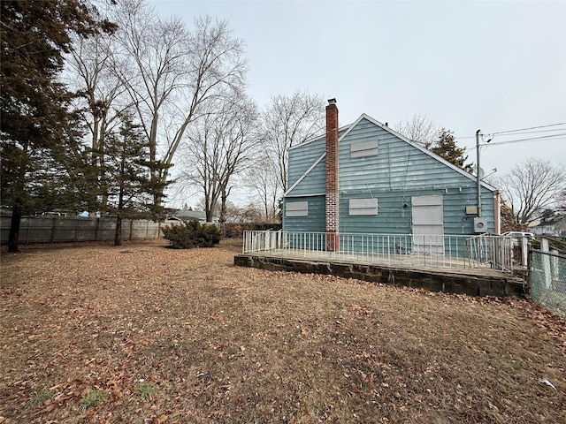 view of home's exterior