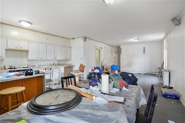 view of dining room