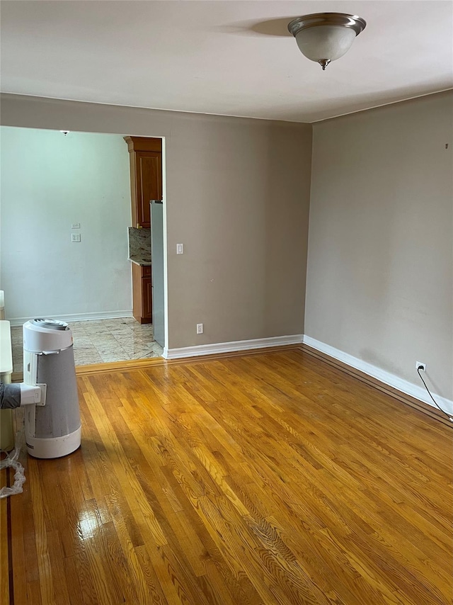 interior space featuring light wood-type flooring