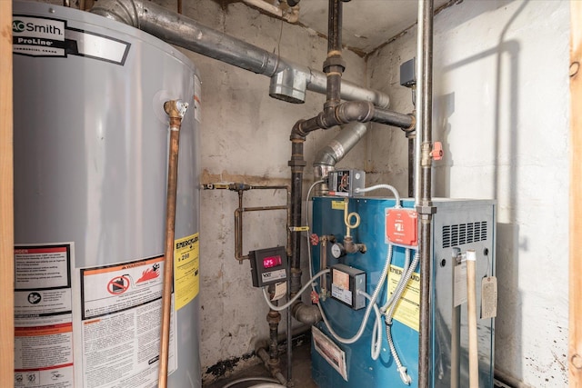 utilities with water heater