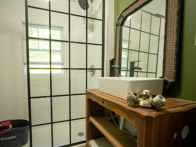 bathroom featuring sink