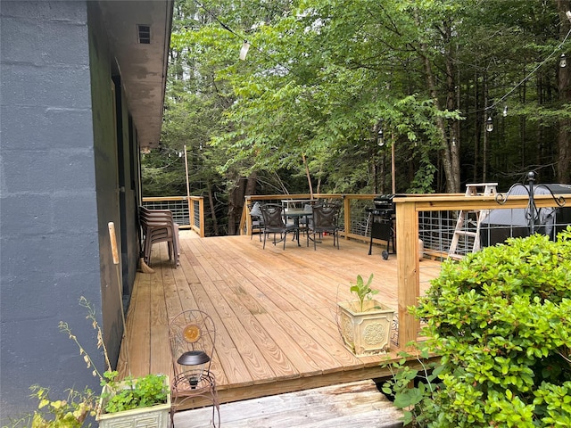 view of deck